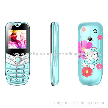 Fashionable Mini Phones, Dual-SIM/Dual-standby 1.44-inch TFT LCD, MTK6260D Camera/MP3/MP4/FM TF Card